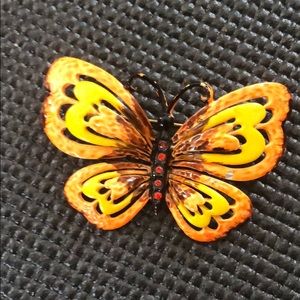 Butterfly vintage pin